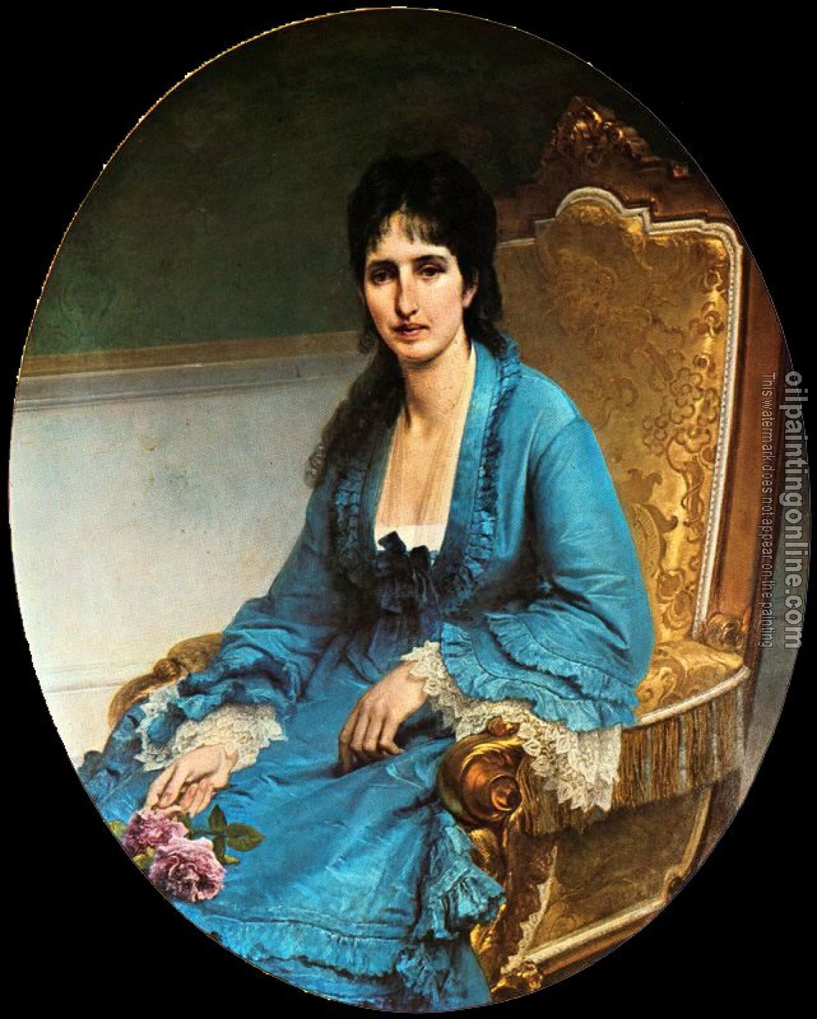 Francesco Hayez - Portrait of Antonietta Negroni Prati Morosini